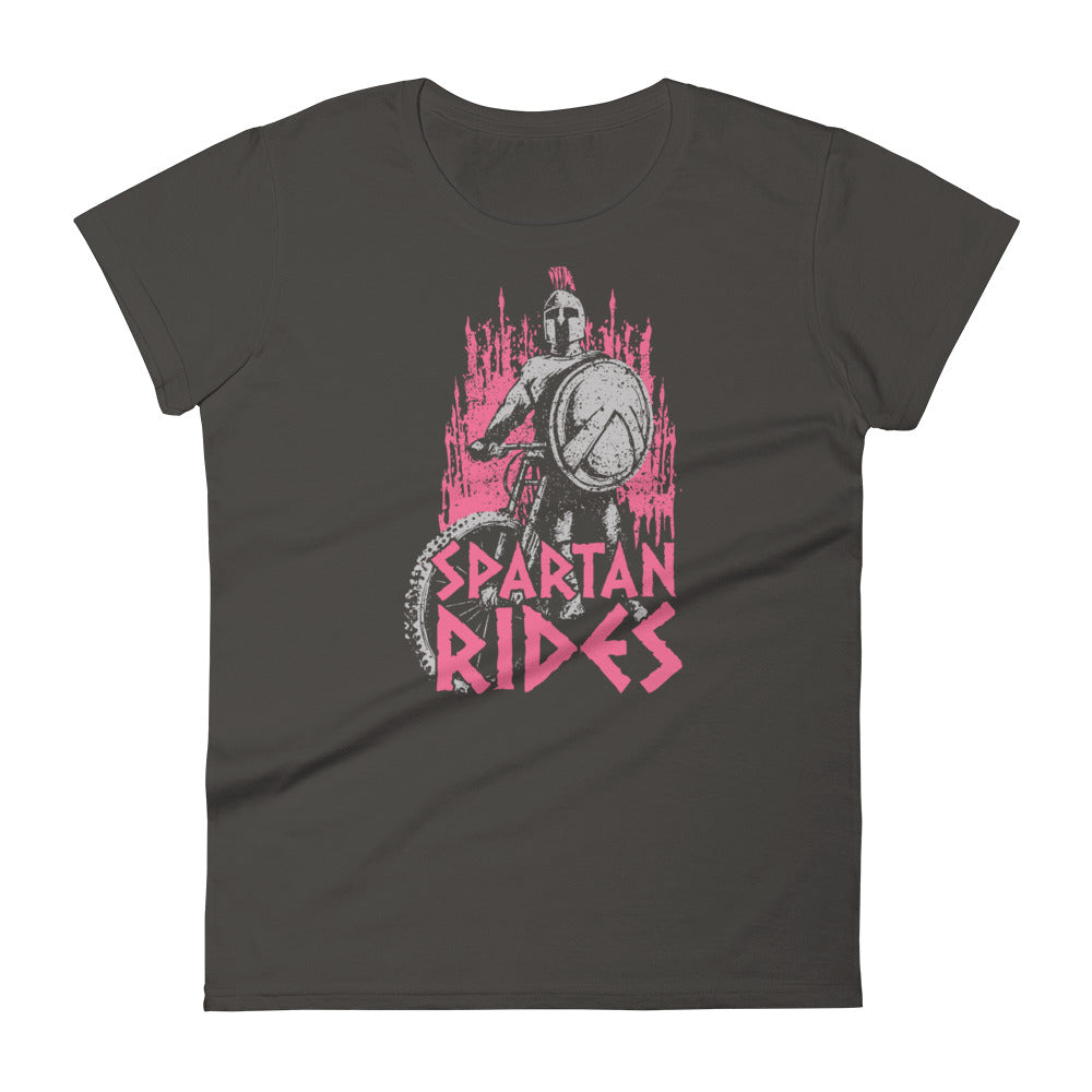 Spartan Rides short sleeve t-shirt (Pink)