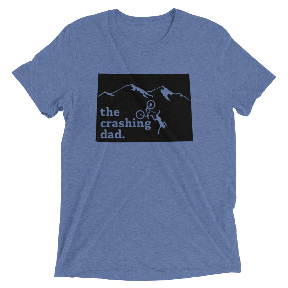 The Crashing Dad State Tee (BLK)
