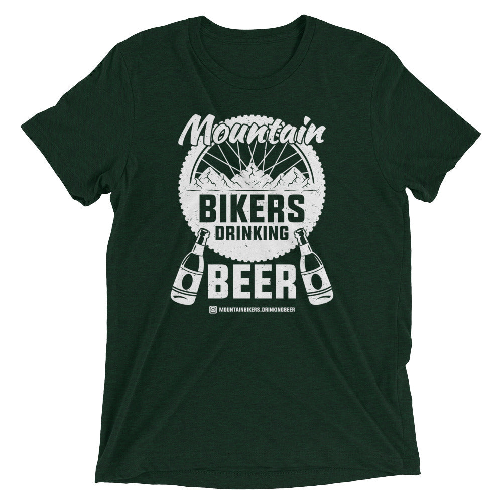 Mountain Bikers Drinking Beer SS (IG-Dark)