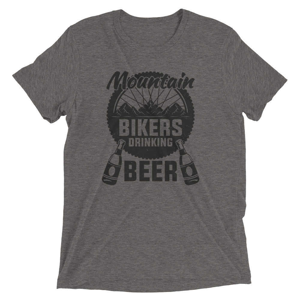 Mountain Bikers Drinking Beer SS