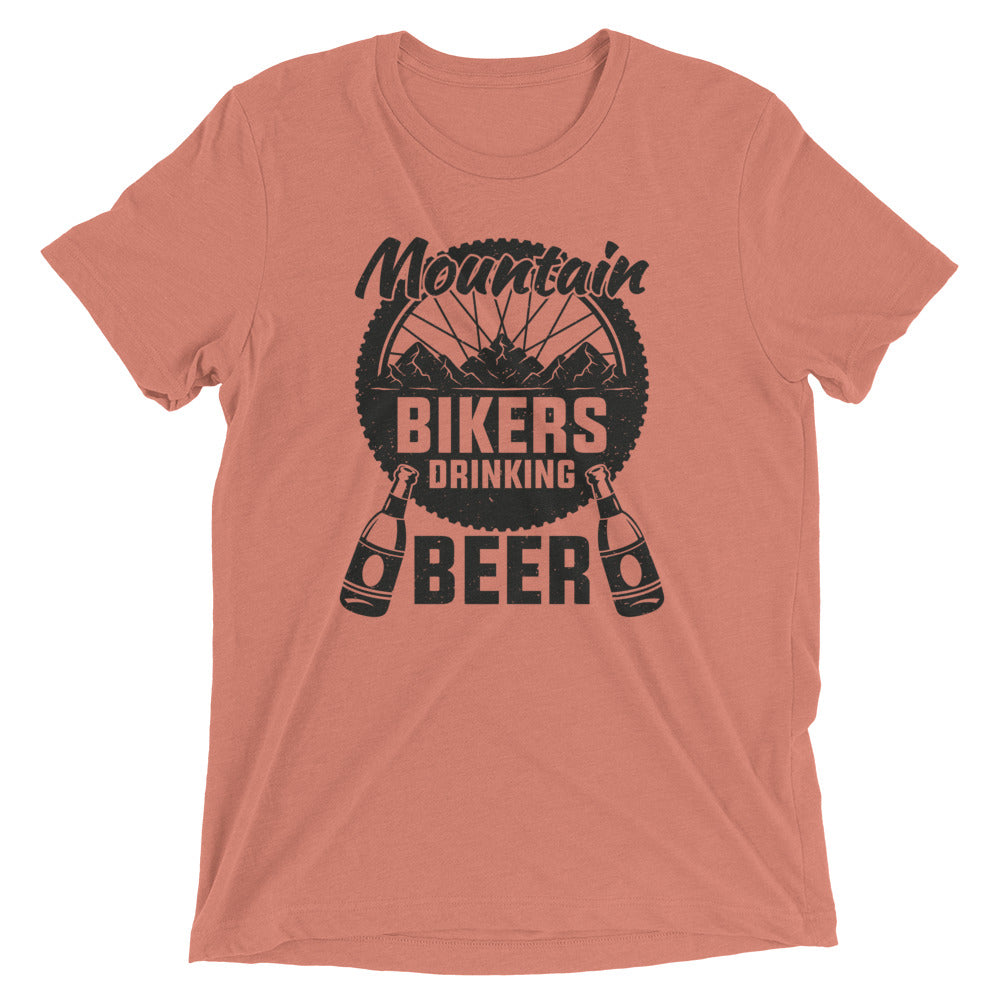Mountain Bikers Drinking Beer SS
