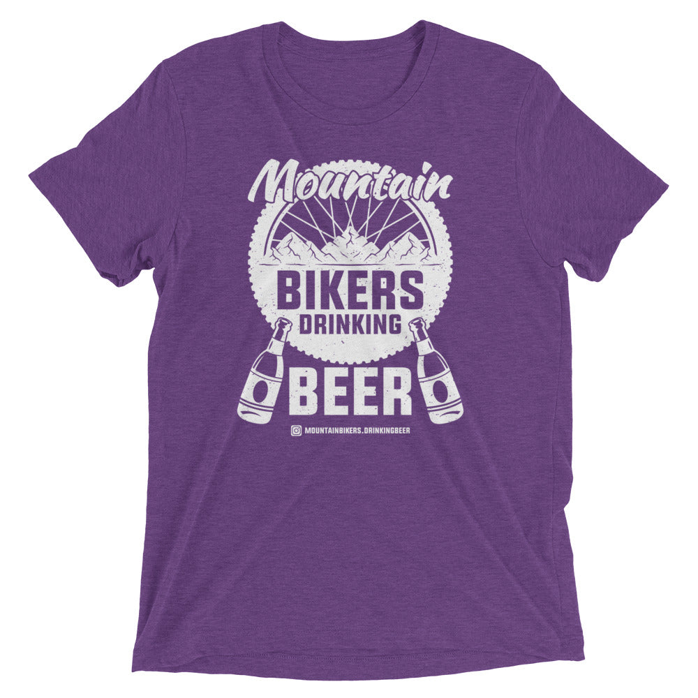 Mountain Bikers Drinking Beer SS (IG-Dark)