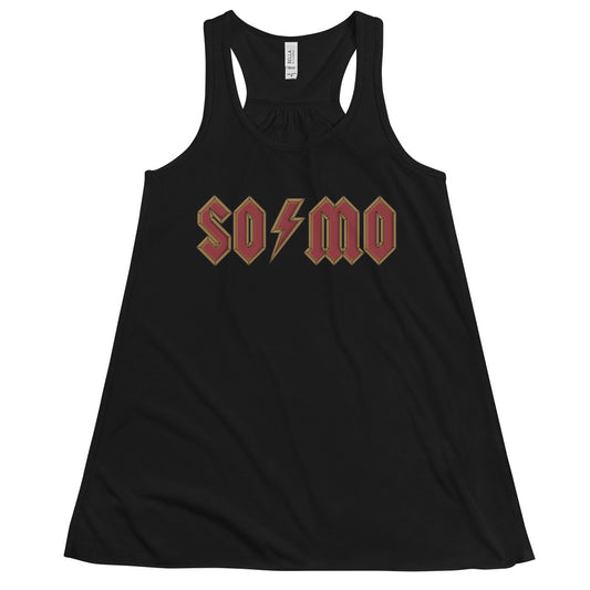 SO/MO Women's Flowy Racerback Tank