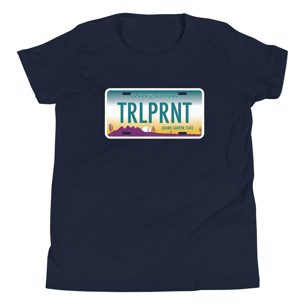 TRLPRNT Arizona License Youth Tee
